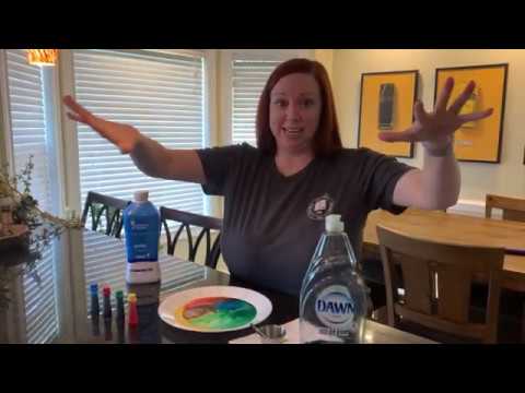 Milk Color Explosion Science- STEM @ HMCPL