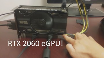 RTX 2060 EXP GDC eGPU Unreal Engine 4 Real Time Ray Tracing and GI