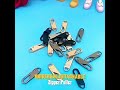 10 Pcs Zipper Slider Puller Instant Zipper Repair Bag Replacement Bad Buckle Travel Bag Suitcase