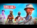 I tried out for a GIRLS ONLY CLAN as a NO SKIN, then showed my RECON EXPERT... (Fortnite)