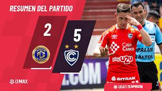 FC Cajamarca vs Cienciano highlights (2-5) - Primera División