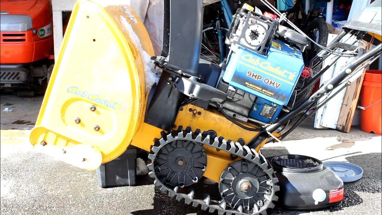 Cub cadet масло