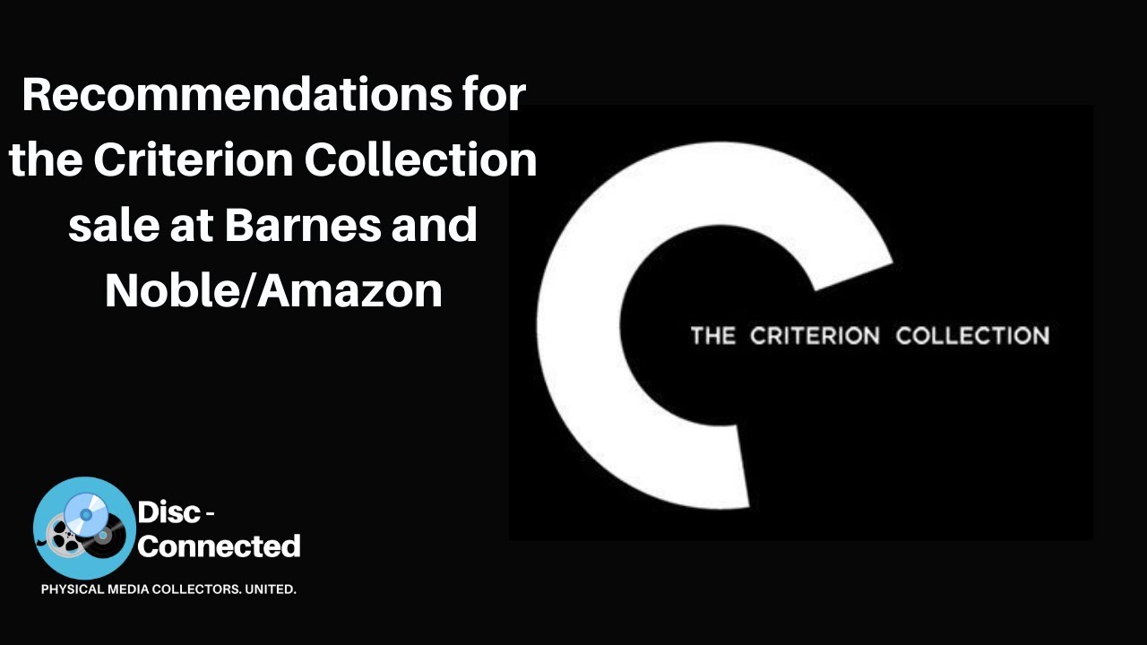 Criterion Collection for the Barnes and Noble Sale