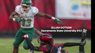 Elijah Dotson - ? The Best Running Back in College Football ? - Senior  Sacramento State