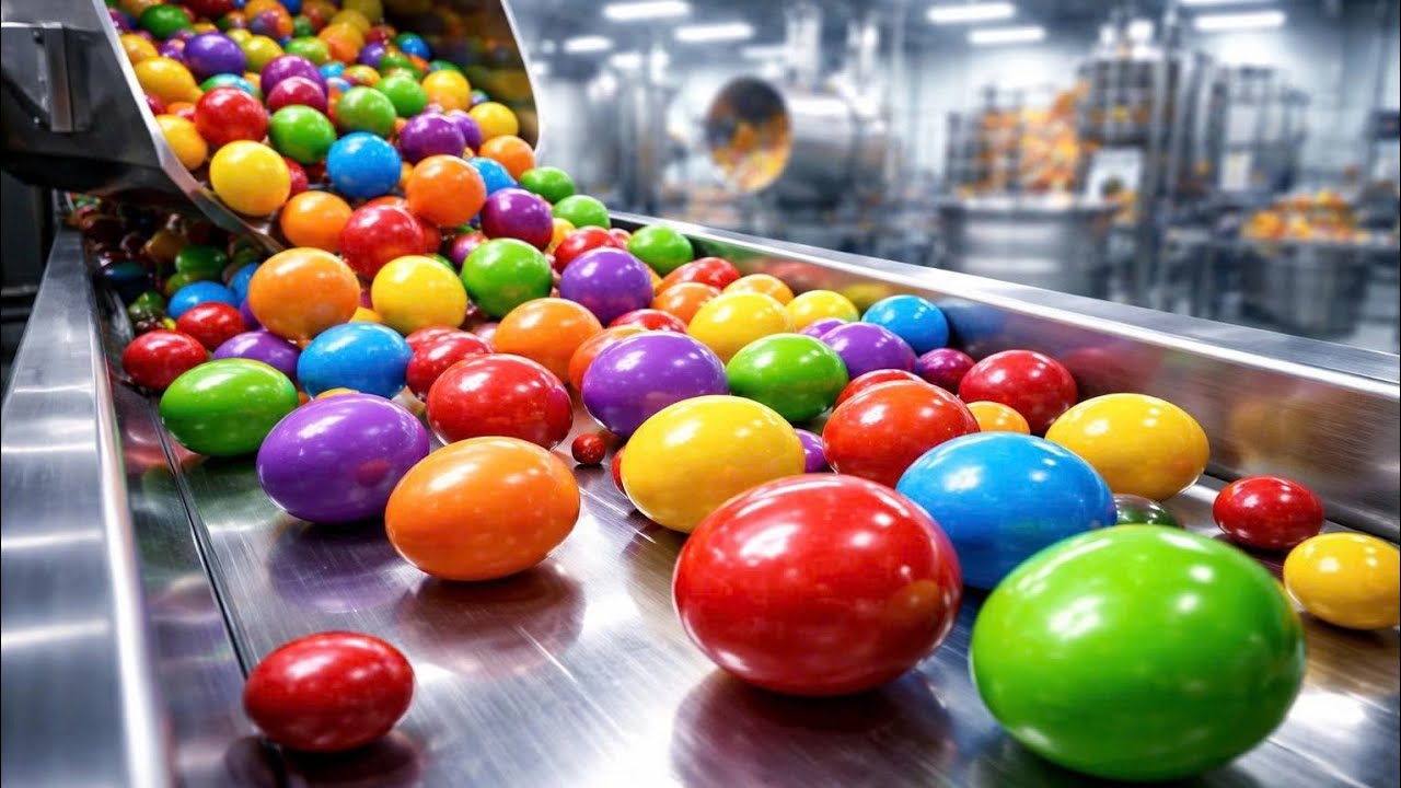 Step-by-Step Candy-Coated Chocolate Manufacturing Process