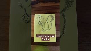 Como dibujar una Ardilla Facil 🐿️✨ Paso a paso