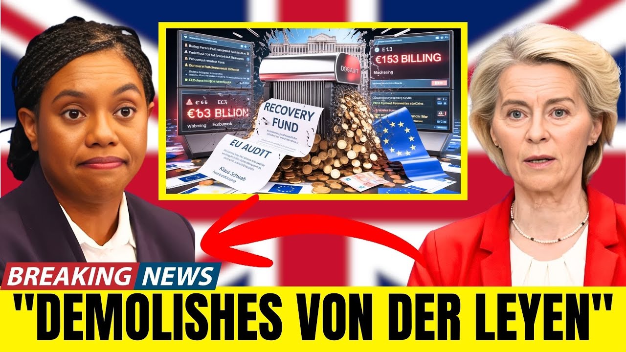 Kemi Badenoch SAVAGES von der Leyen over EU budget fraud at European Parliament