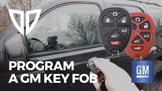 how to program a chevrolet tahoe key fob (gmt900) gm truck