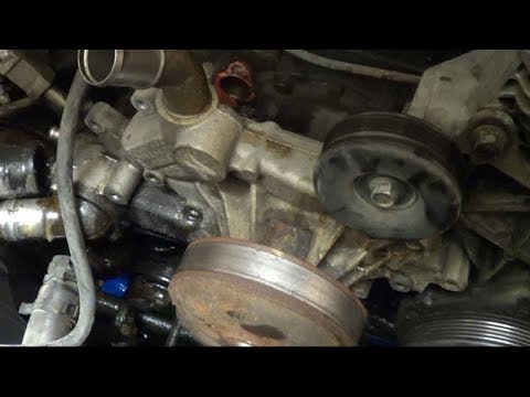 2003 Suburban Water Pump Replacement - YouTube