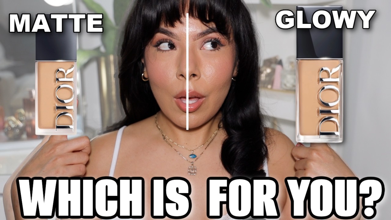 Dior Forever Glow vs Dior Forever Matte | Which One Is Right for YOUR Skin Type?