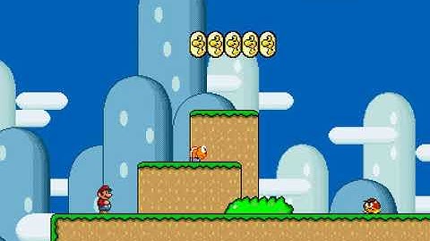 Super Mario Bros. X 1.4.4 - Super Mario World Project - New Improved - Super Mario World HUD