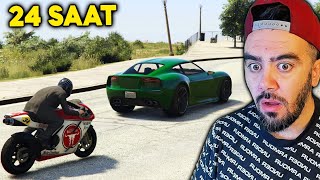 KANLI EVIN YESIL ARABASINI 24 SAAT TAKIP ETTIM  GTA 5 MODS