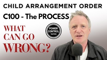TRIGGERING - Child Arrangement Orders | Form C100 | Section 7 Report | When It Goes Wrong | Examples