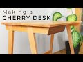 Making a Cherry Desk - All Hand Tool Joinery