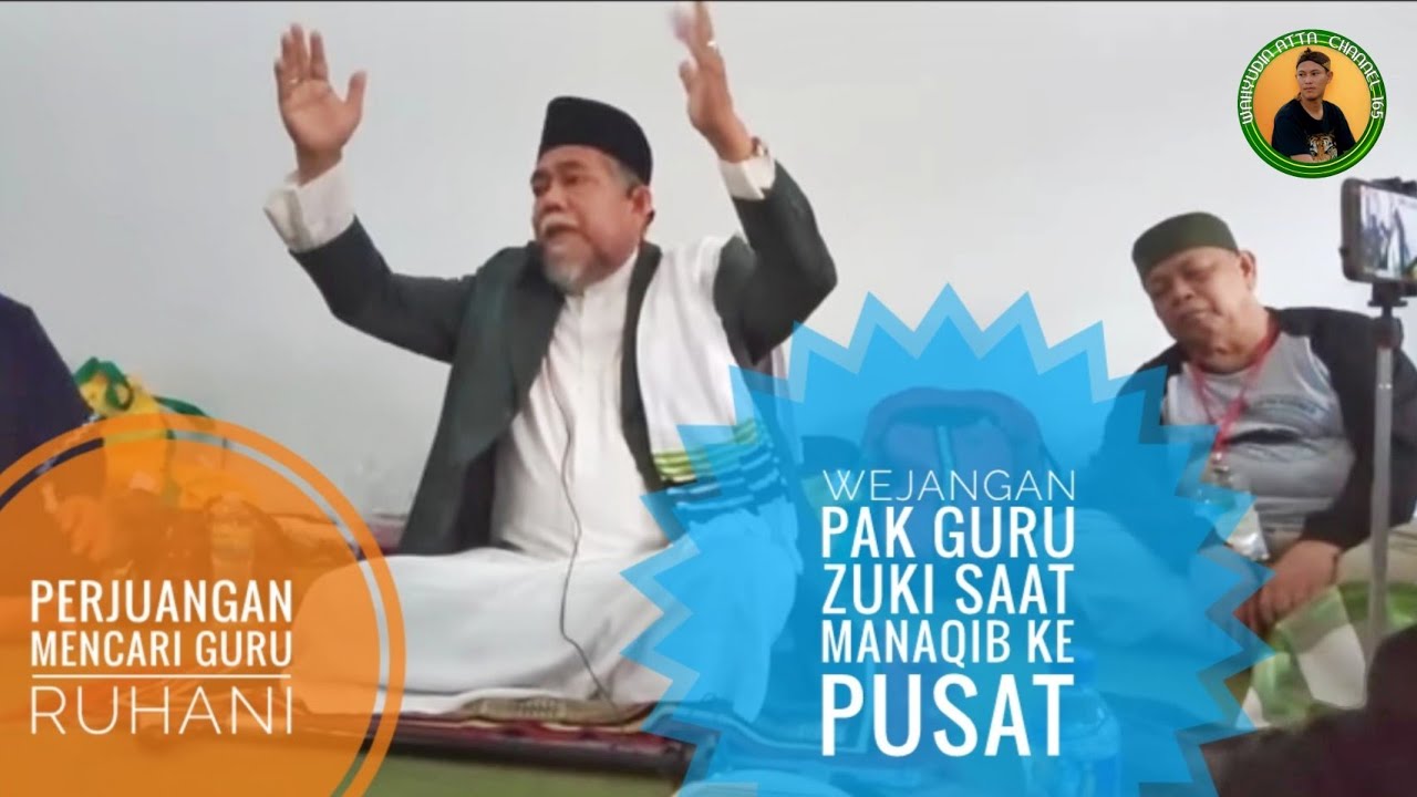 Wejangan Pak Guru Zuki Dihadapan Jamaah Ziarah MLS