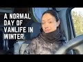 A Normal Day of Vanlife in the Winter as a Solo Female Traveler- New Hampshire