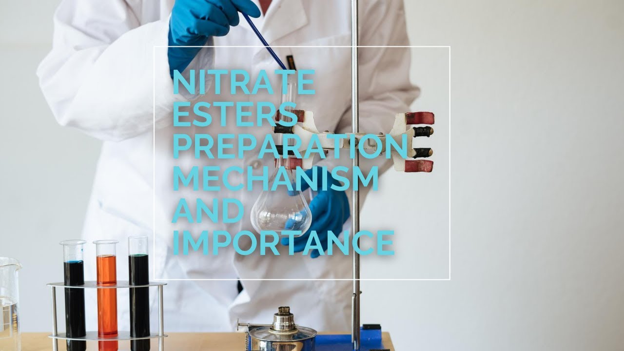 Nitrate Ester Preparation Mechanism And Importance Nitroglycerin  Cellulose NitrateNitronium