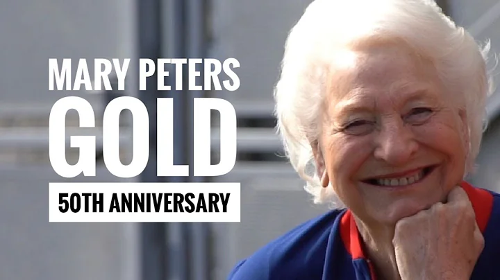 Mary Peters Gold Medal 50th Anniversary
