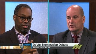 Betsy DeVos Nomination Debate | MiWeek Clip