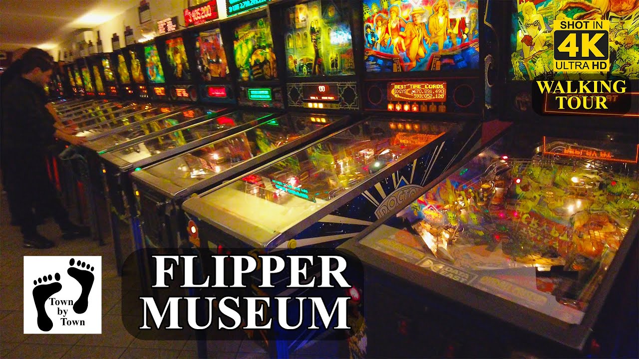 💥 Let's have some Fun, Budapest, Hungary, Flippermuseum, 4k, 60fps