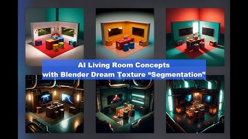 BSLIVE Using Dream Texture ControlNet Segmentation inside Blender