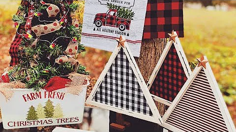 High End Dollar Tree Farmhouse Home Decor, DIY Farmhouse Christmas 2020, Blessed Beyond Measure