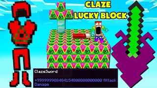 MINI GAME : CLAZE LUCKY BLOCK BEDWARS ** NOOB BẤT TỬ CHỈ SAU 60 GIÂY ??