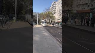 Tramvaiul V3A-CH-PPC #4032 intrând în stația Dr Felix pe linia 10