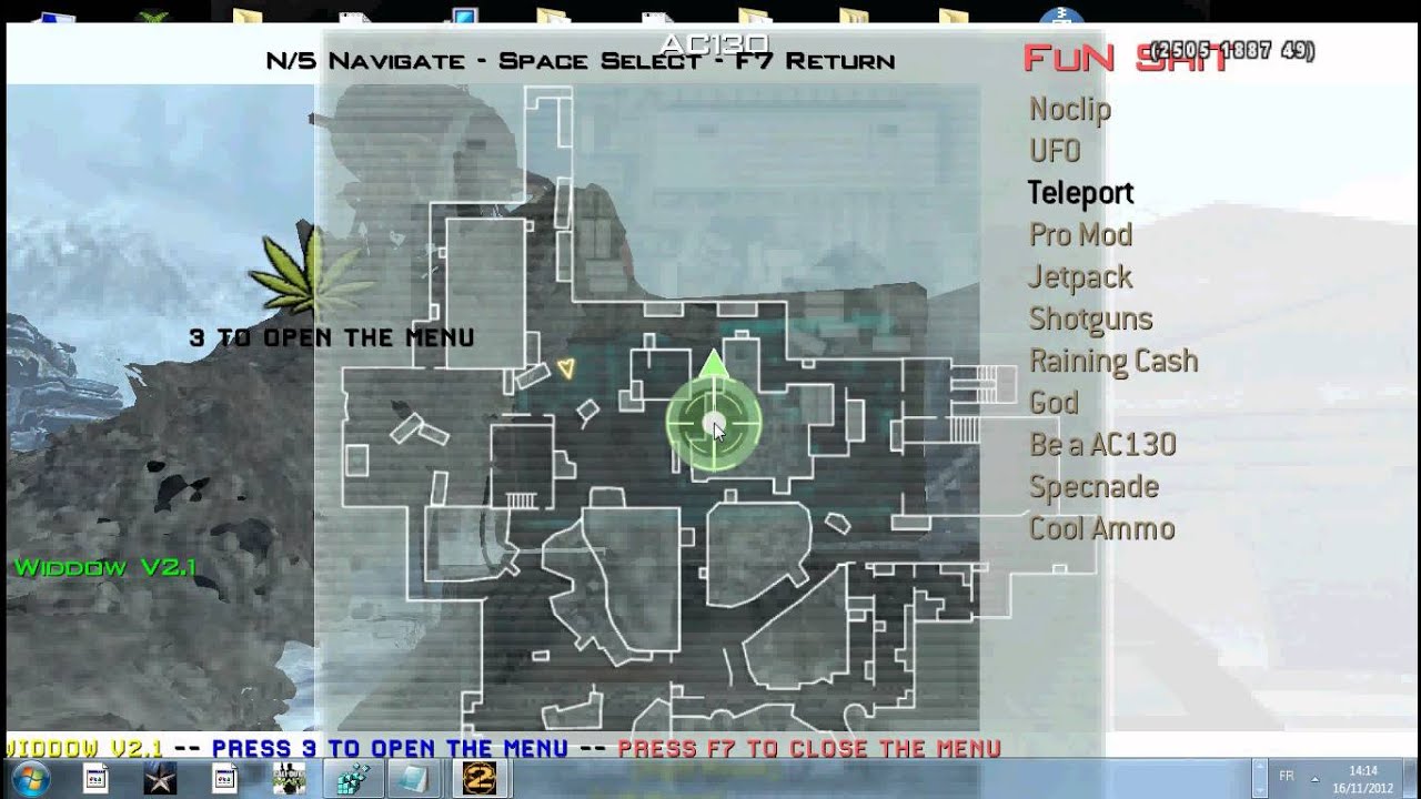 insane mod menu for mw2 pc