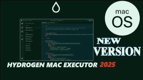 Roblox Exploit on MAC 2025 🟩 Hydrogen Script Executor MACOS🟩 HACK|CHEATS  🟩 EXECUTOR DOWNLOAD