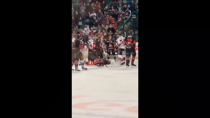 French hockey player Julien Desrosiers victim of a...