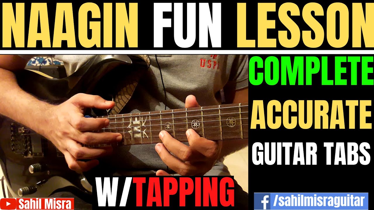 Naagin ACCURATE Guitar Lesson (With Guitar TABS) | Decibel