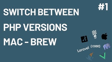 Switch between different php versions on MacOS using homebrew