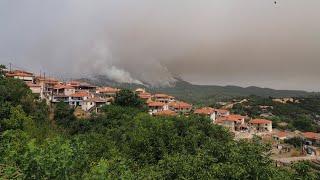 EU mobilises more support for fires raging through Greece