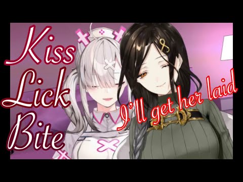 【ASMR】Kiss, Lick, Bite each and...? Ecchi ASMR steam【Shirayuki Tomoe/Sukoya Kana】