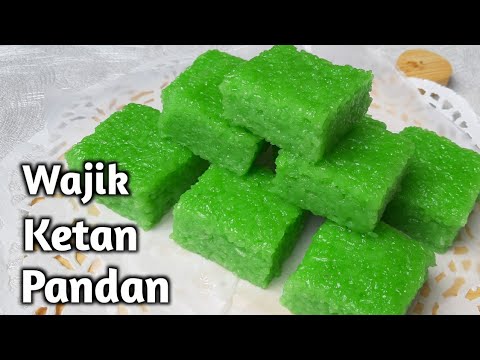 Resep Wajik Ketan Pandan