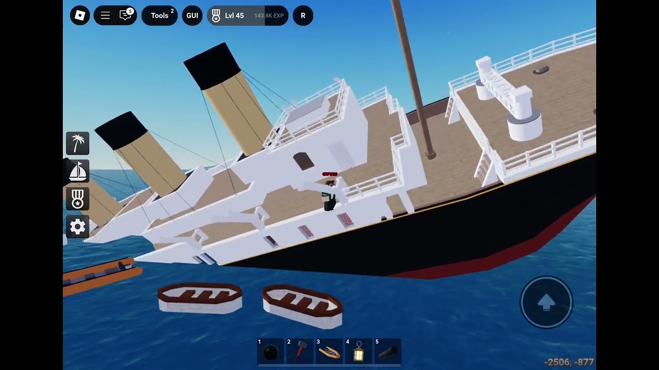 Titanic a bit of lag @Sinkables 