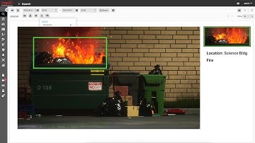 AI Video Analytics Fire/Smoke Detection Use Case