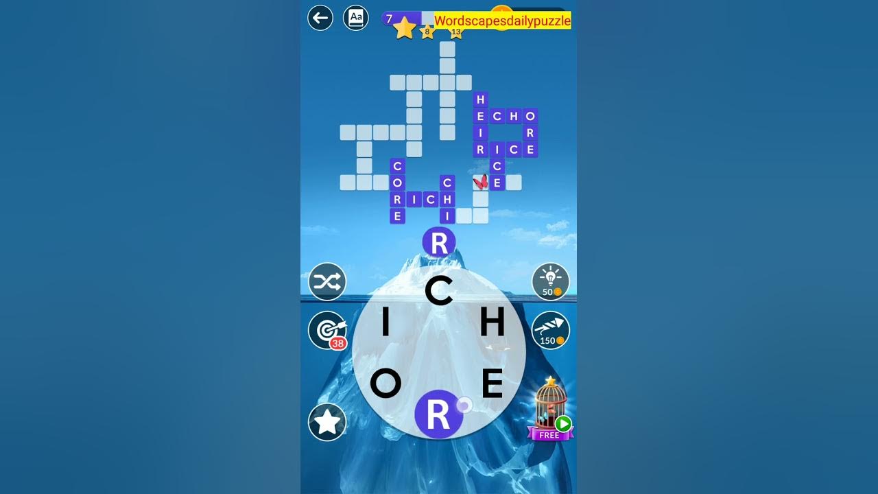 WORDSCAPES Daily Puzzle January 8, 2025 YouTube