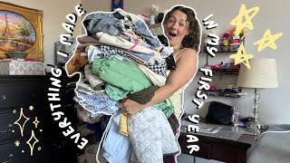 everything i sewed in my first year sewing