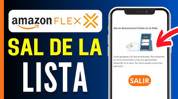 Cómo SALIR de la LISTA de ESPERA de Amazon Flex (¡Funciona!)