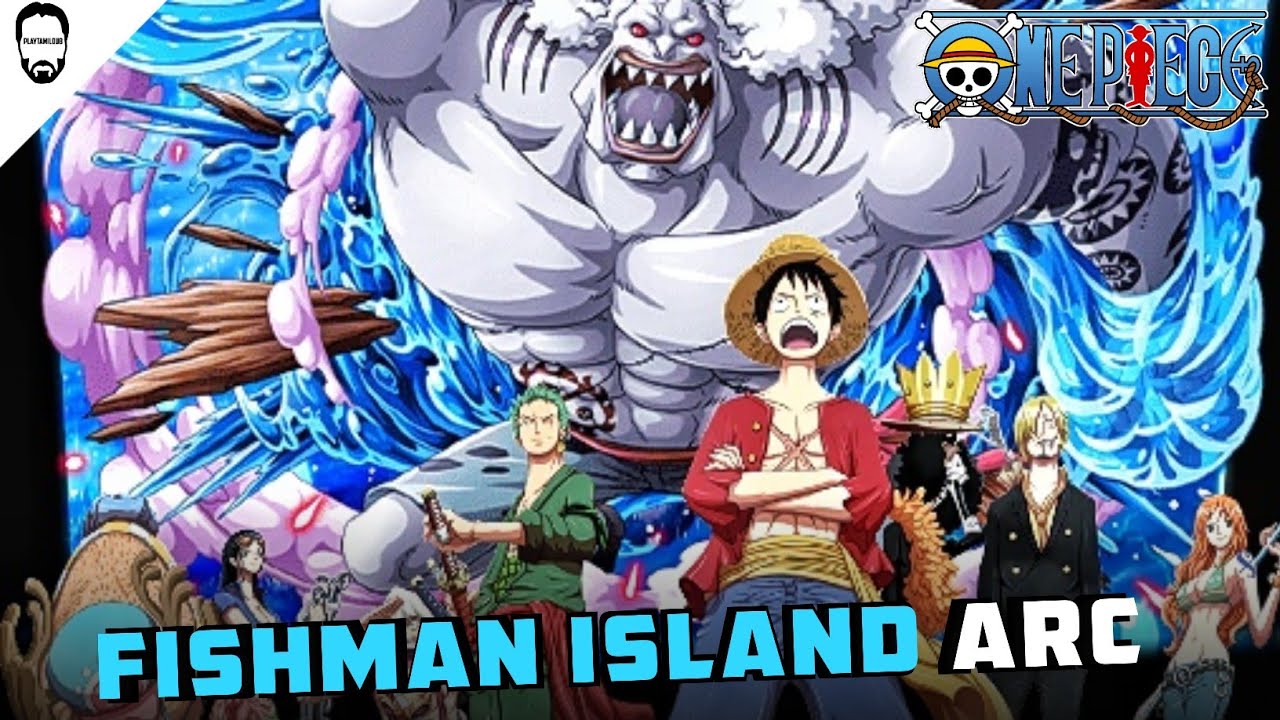 One Piece: Fishman Island (517-574) (English Dub) Shaking Fish-Man Island!  a Celestial Dragon Drifts In! - Watch on Crunchyroll