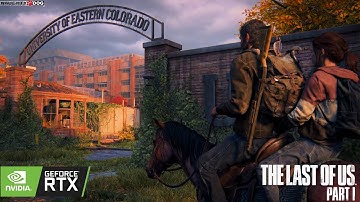 Last of Us Part 1 PC University Eastern Colorado Full of Clickers and bloater no commentary