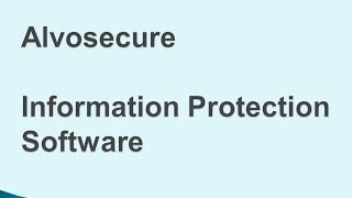Alvosecure Information Protection Software screenshot 4