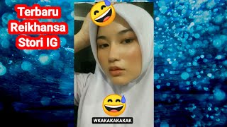 Reikhansa Putih Abu Abu terbaru,Story Instagram Reikhansa🔥