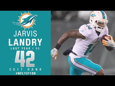 #42: Jarvis Landry (WR, Dolphins) | Top 100 Players of 2017 | NFL