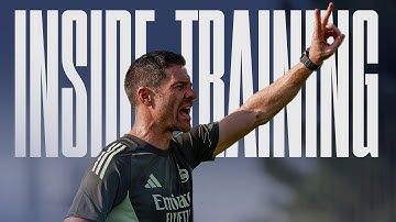 Our first training session of the season! | Real Madrid City