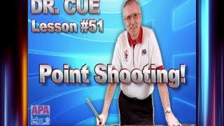 Famous APA Dr. Cue Instruction - Dr. Cue Pool Lesson 51: Point Shooting! Net Worth