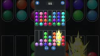 Ball Sort by Infinite Joy (V2): Levels 1017, 1018, 1019