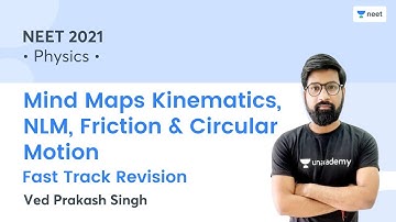 Mind Maps Kinematics, NLM, Friction & Circular Motion | Fast Track Revision | Ved Prakash Singh